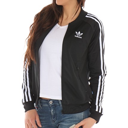 veste adidas femme blanche et argent