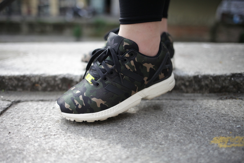 adidas zx flux camouflage homme