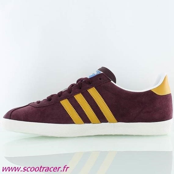 gazelle bordeaux jaune