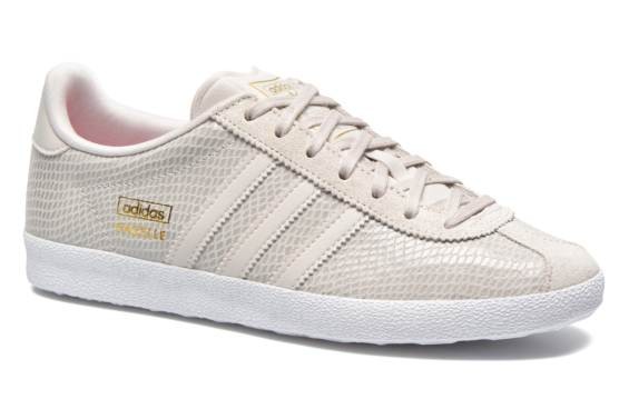 adidas gazelle paillette beige