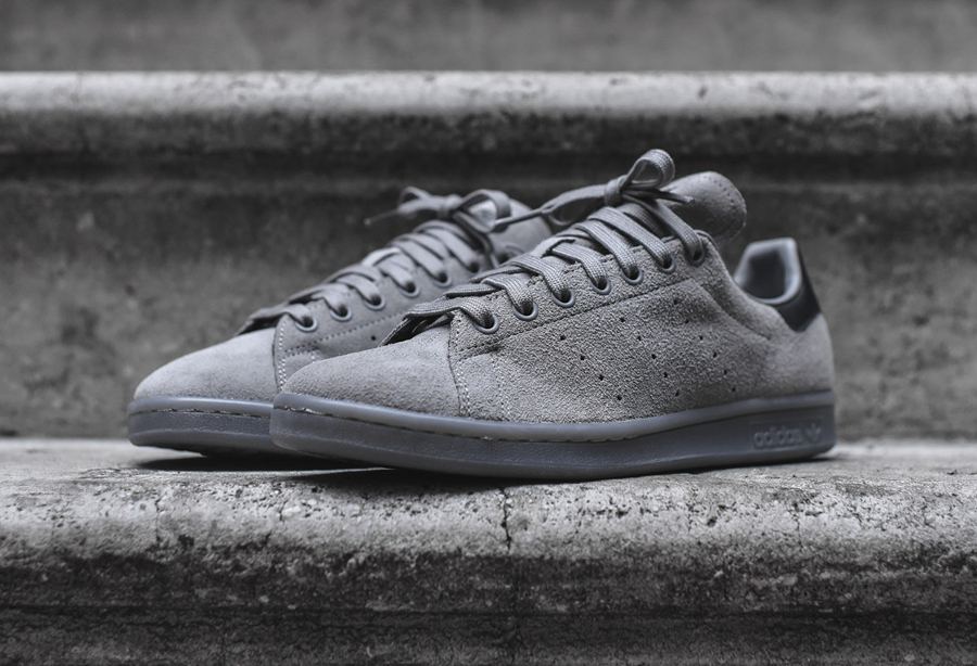 stan smith femme en daim