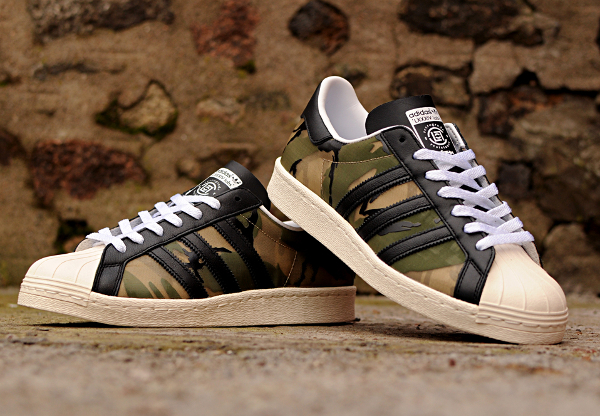 adidas superstar camouflage femme