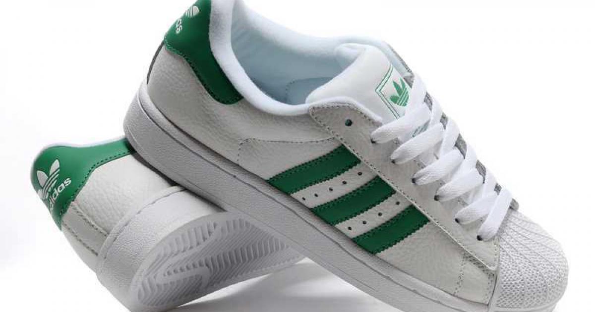 adidas superstar femme vert