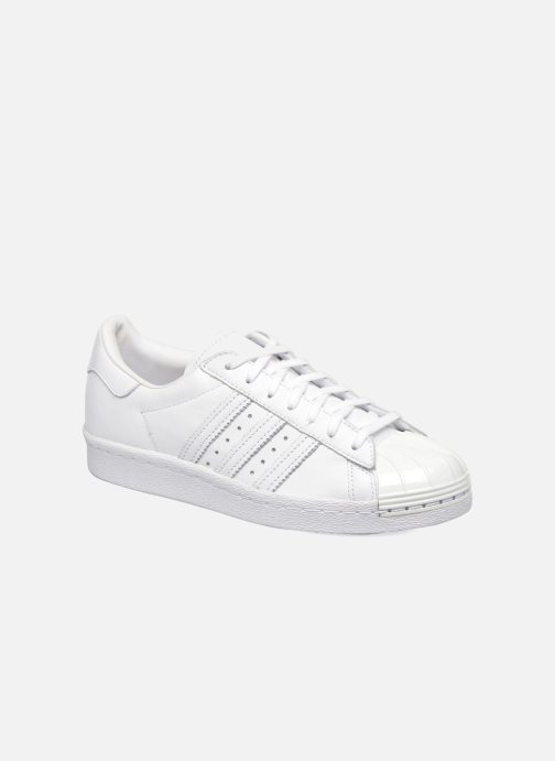 superstar 80s metal toe femme blanche