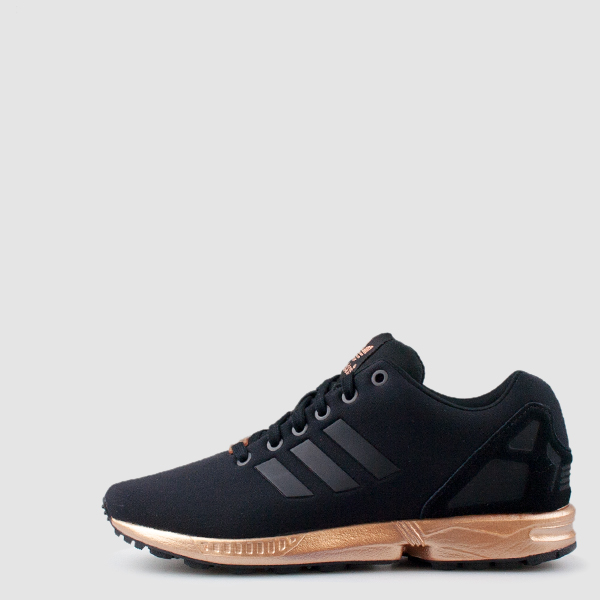 adidas zx flux black light copper metallic