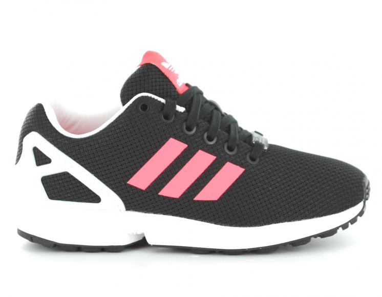 adidas zx flux grise et rose