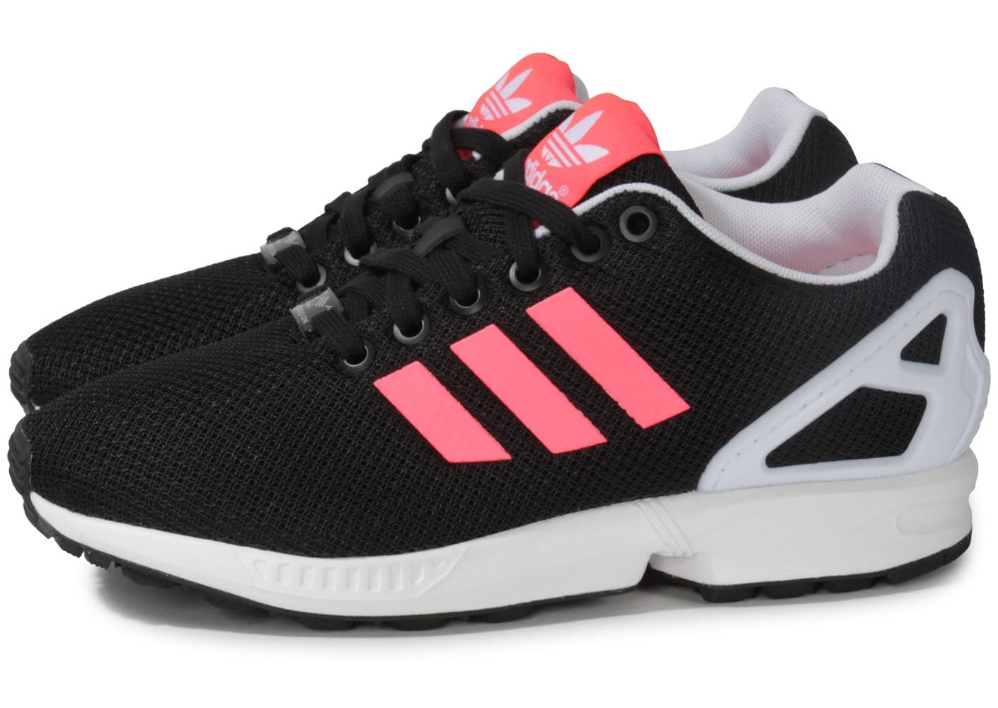 zx flux noir brillant