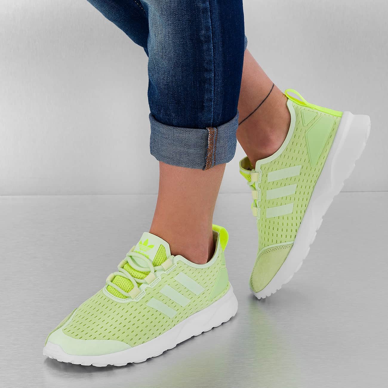 adidas zx flux verte
