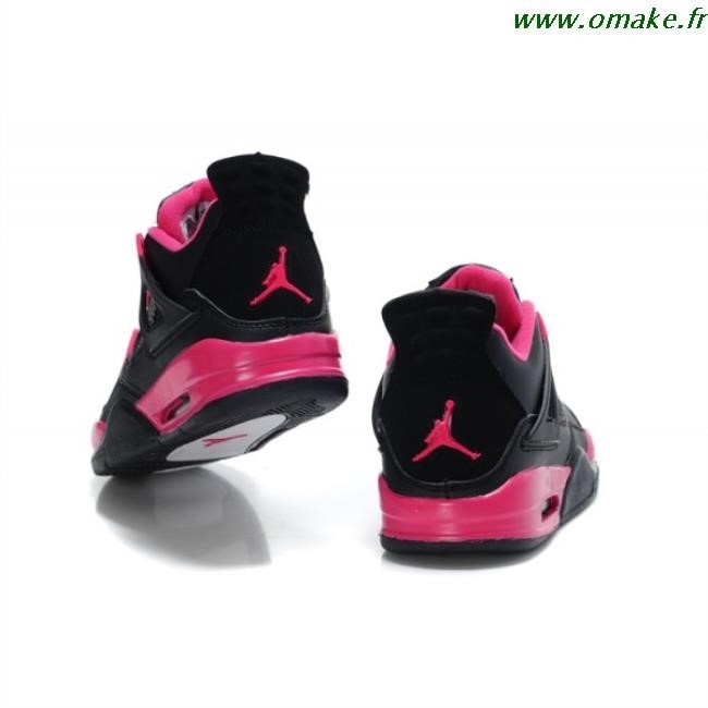 jordan femme rose et noir