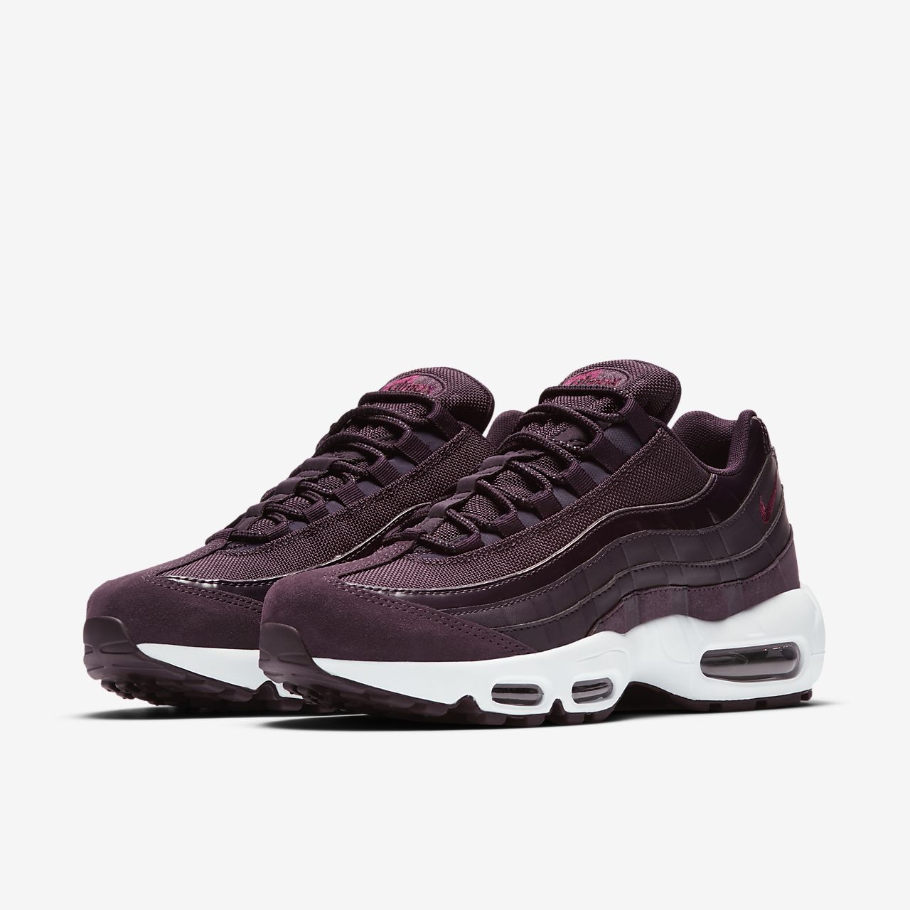 nike air max 95 womens burgundy