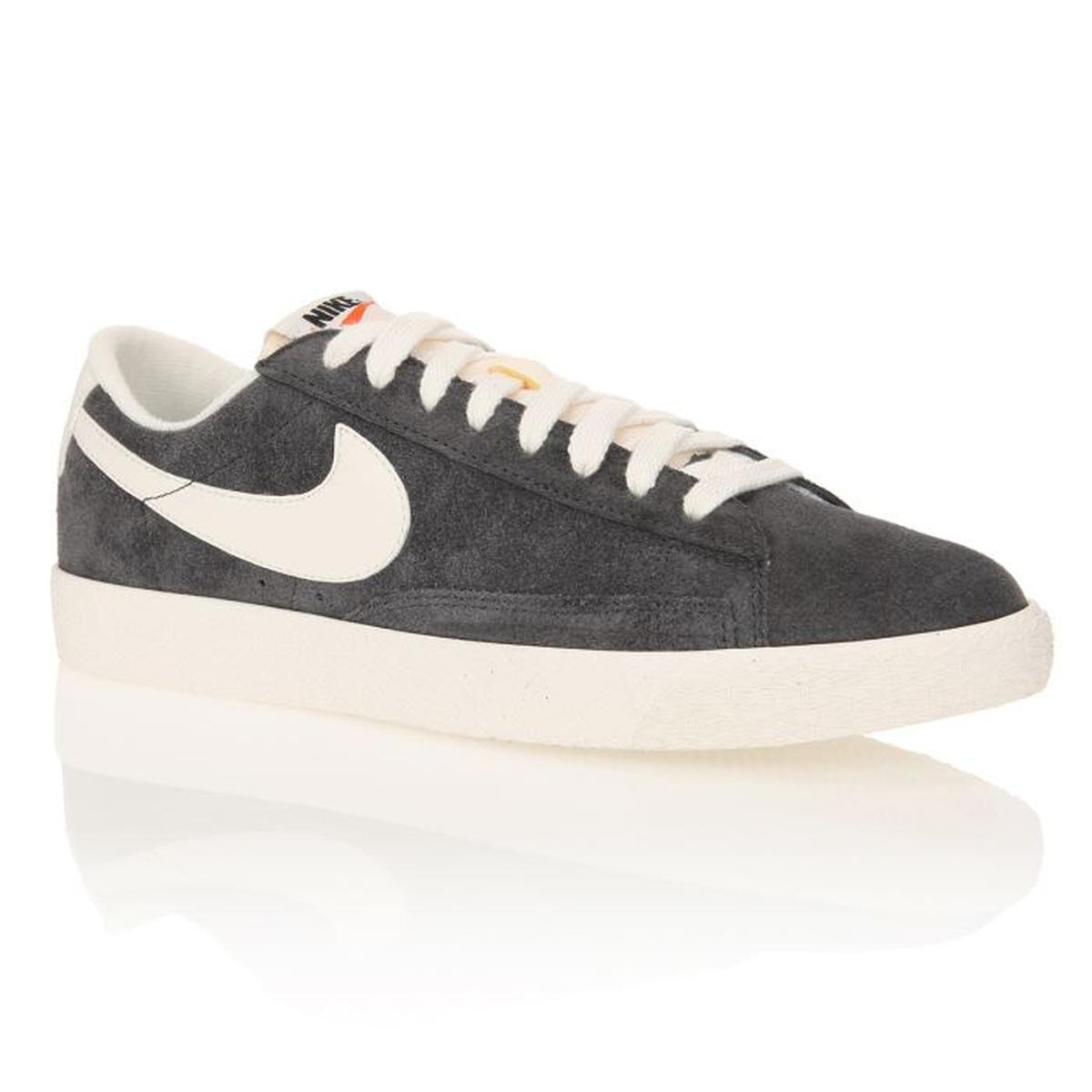 nike blazer basse femme grise