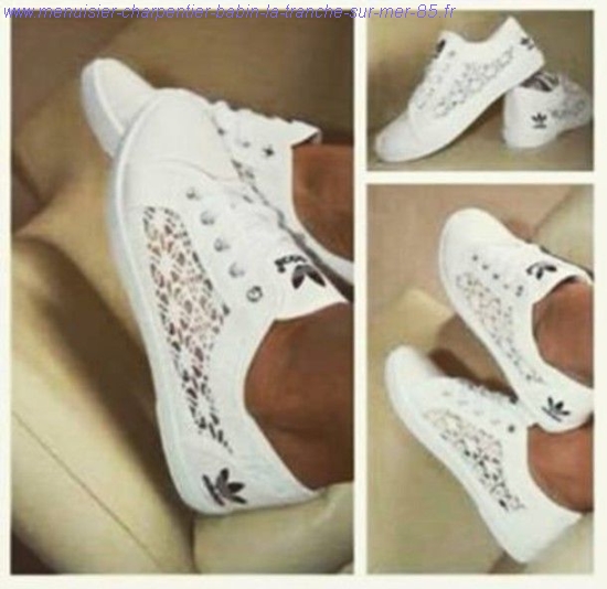 basket adidas femme toile