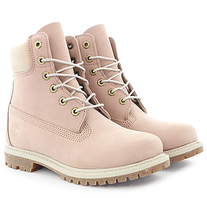 chaussure timberland rose
