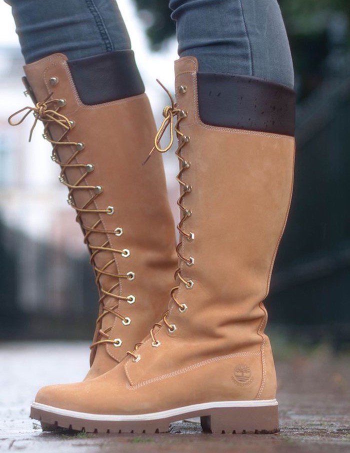chaussures hautes timberland
