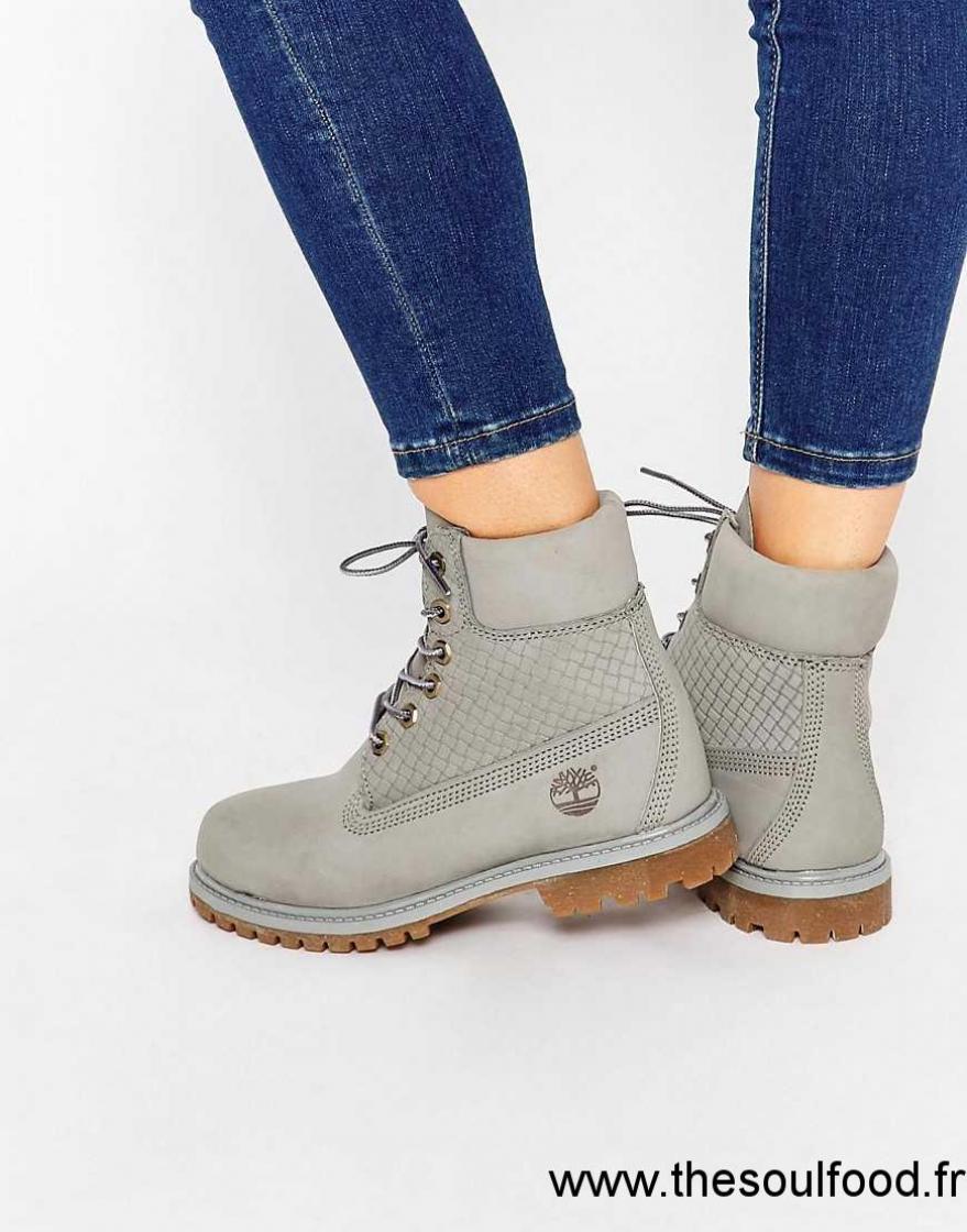 boots grise femme