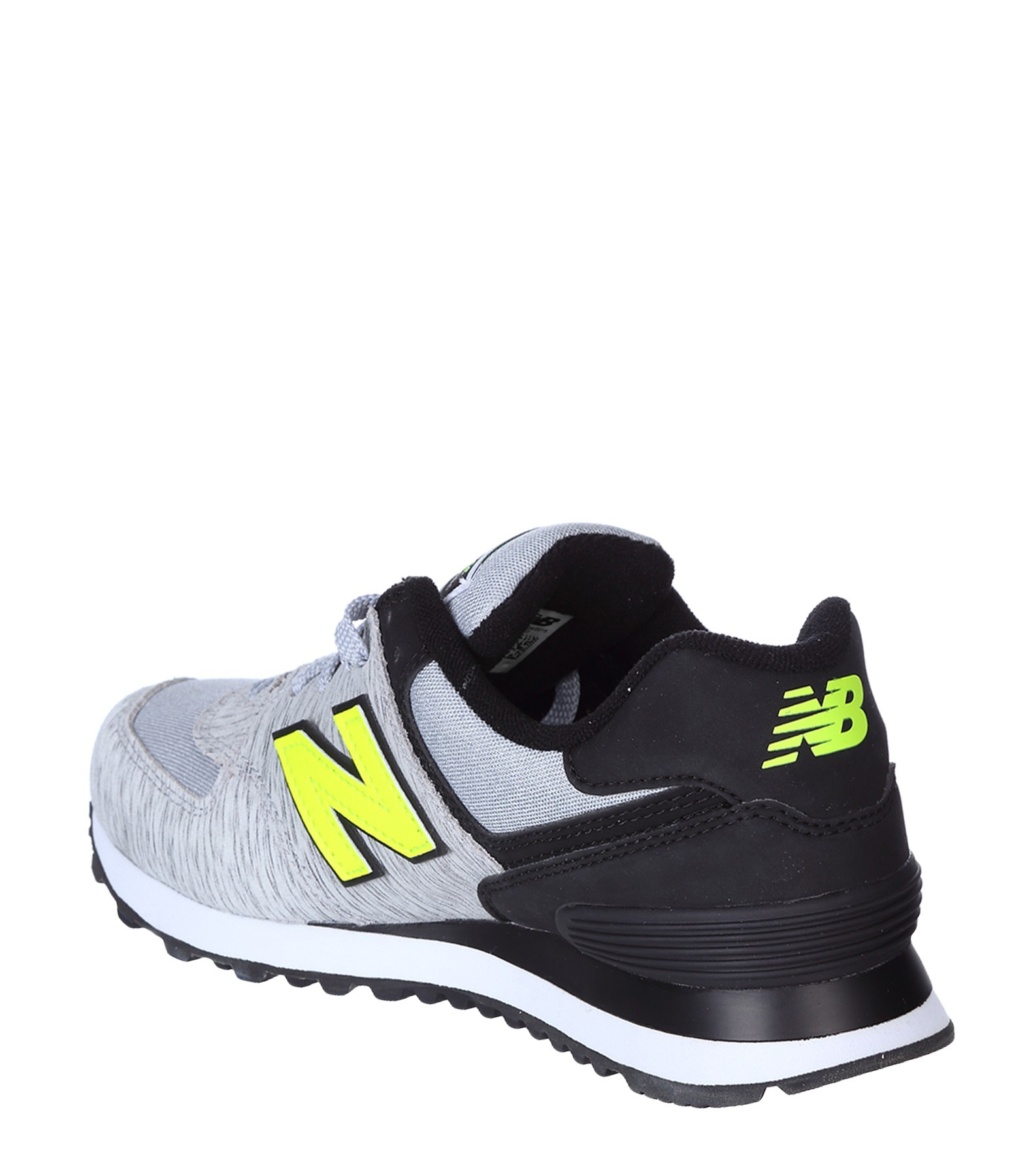 new balance gris et jaune fluo