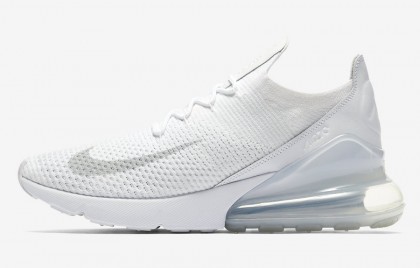 nike flyknit blanche