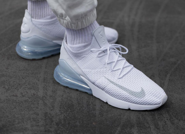 nike air max 270 flyknit femme jaune