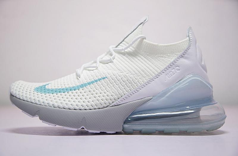 nike air max 270 flyknit homme blanche