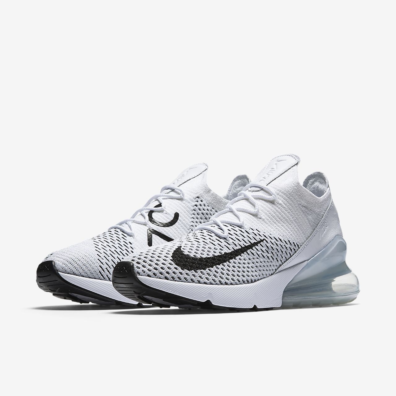 nike air max 270 flyknit homme blanche