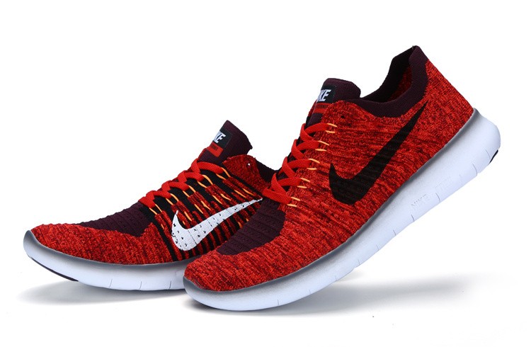 nike free rn flyknit rouge
