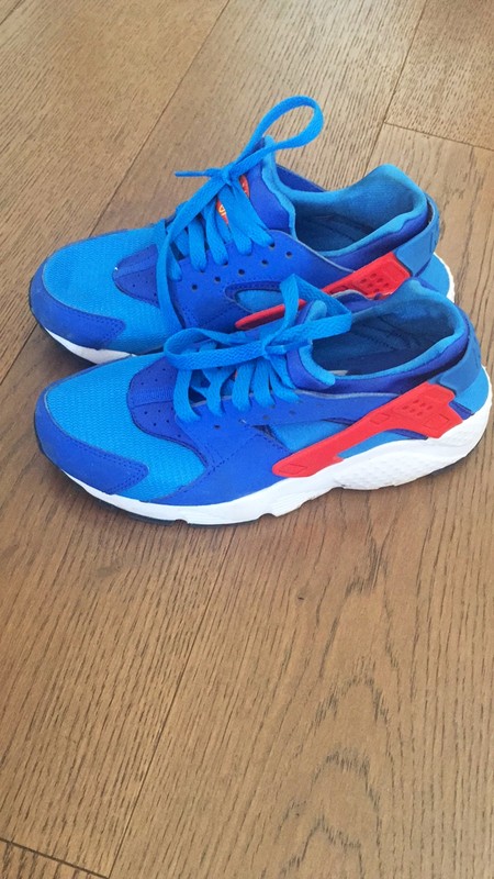 huarache bleu electrique
