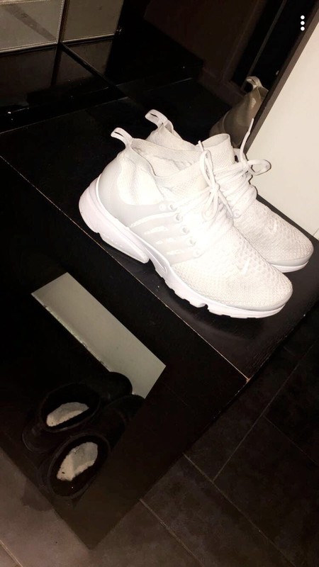 presto nike blanche