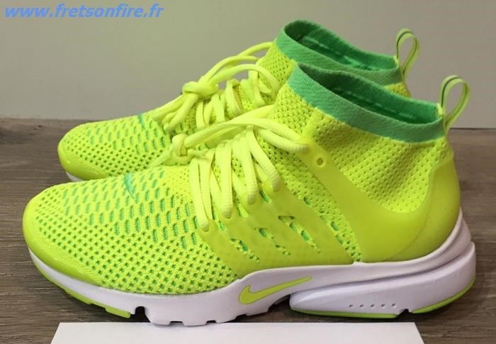 nike presto fly jaune