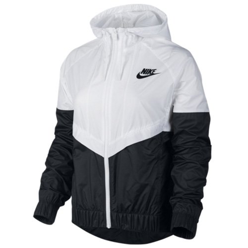 veste nike femme blanche et noir